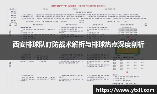 西安排球队盯防战术解析与排球热点深度剖析