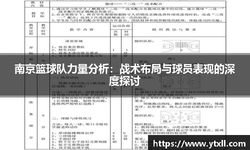 南京篮球队力量分析：战术布局与球员表现的深度探讨
