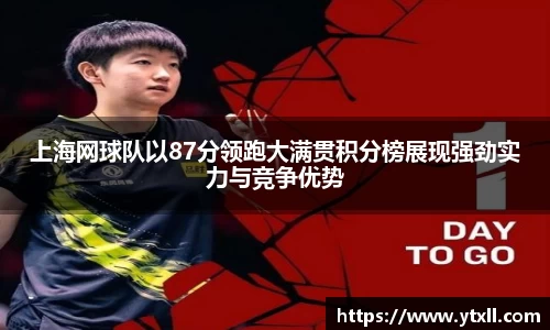 上海网球队以87分领跑大满贯积分榜展现强劲实力与竞争优势